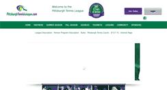 Desktop Screenshot of pittsburghtennisleague.com